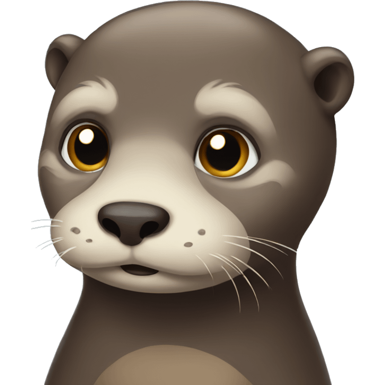 sad otter emoji