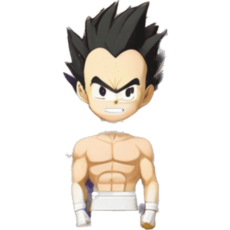 Vegeta from dragons ball super emoji