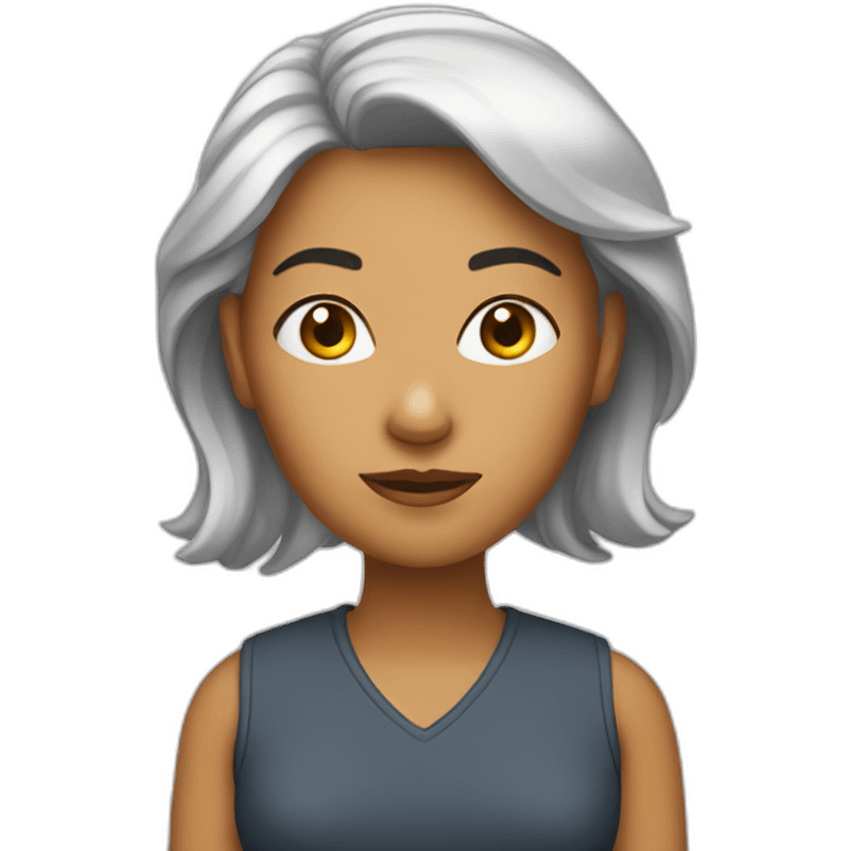 4th dimetion woman emoji