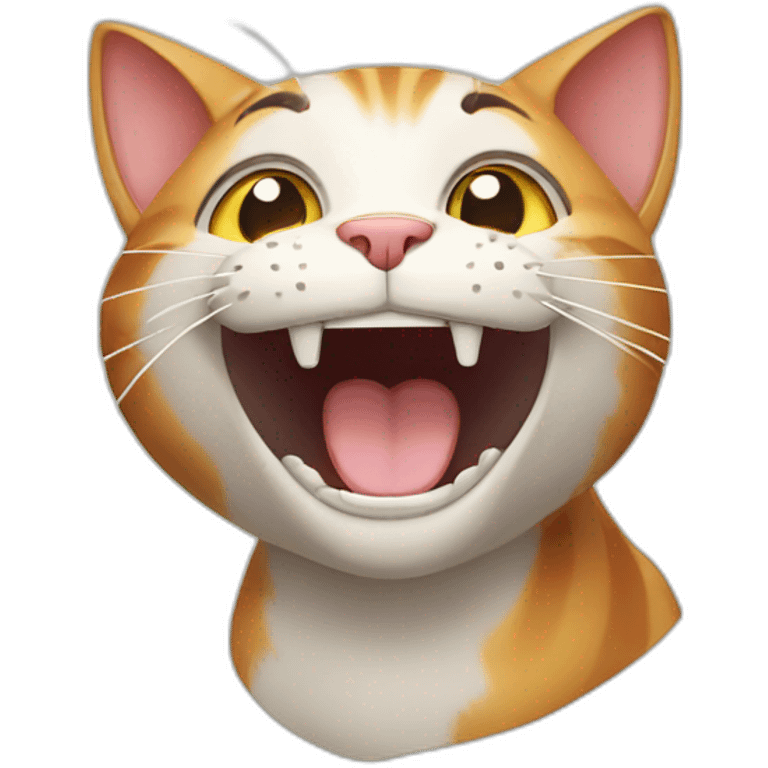 laughing cat emoji