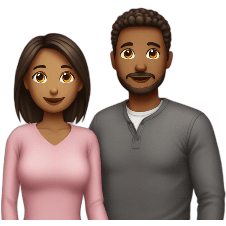 couple in ove emoji