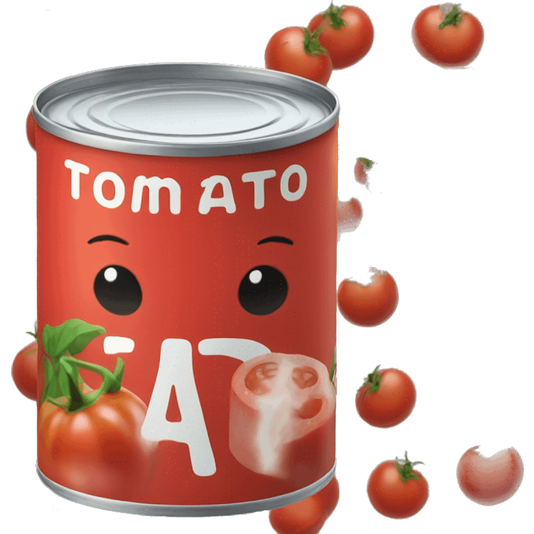 A single can of tomato purée emoji