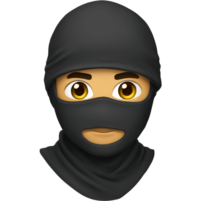 Cara de un ninja emoji