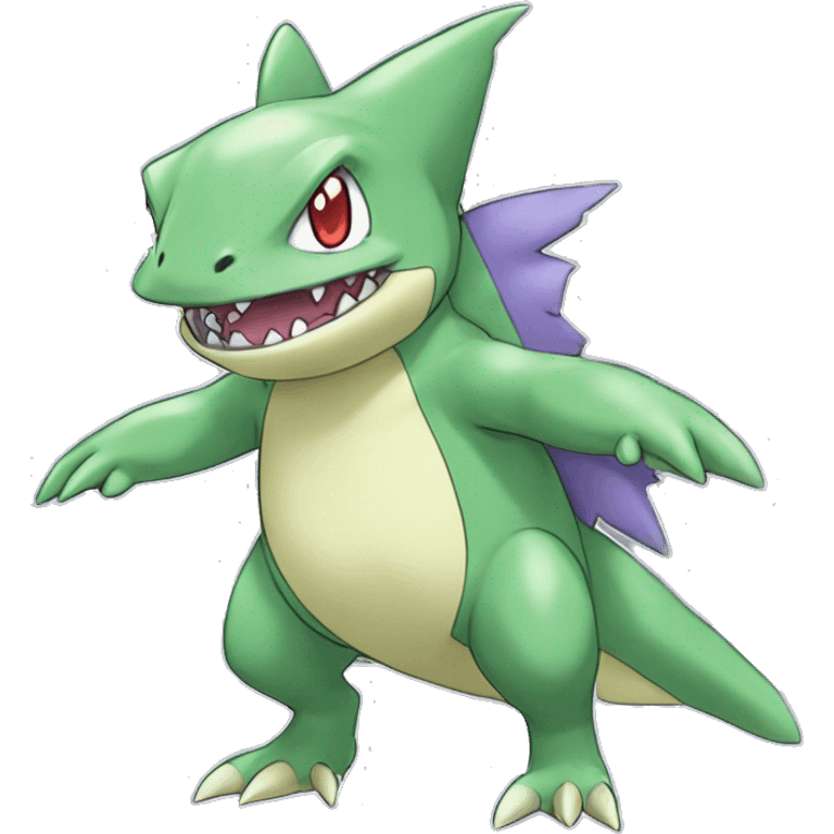 Larvitar-Sharpedo-Gabite-Gible-Digimon Full Body emoji