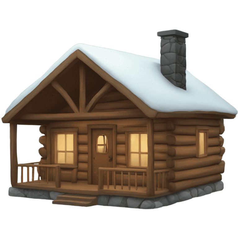 Cozy A cabin emoji