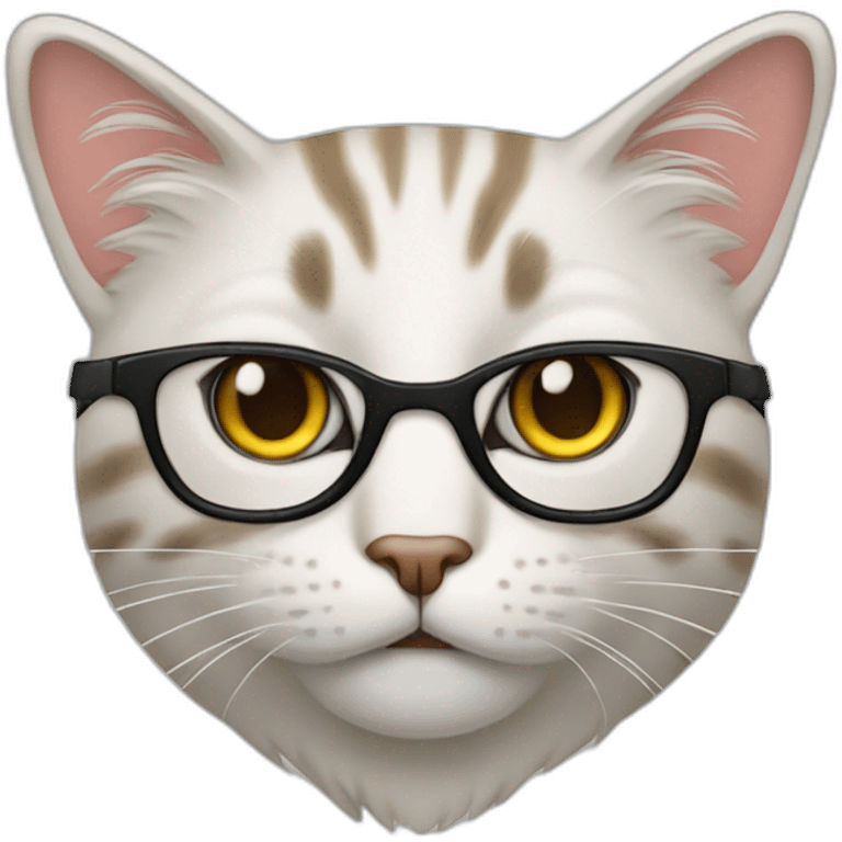 Cat de óculos emoji