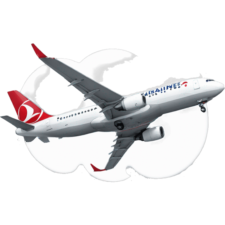 Turkish airlines logo emoji