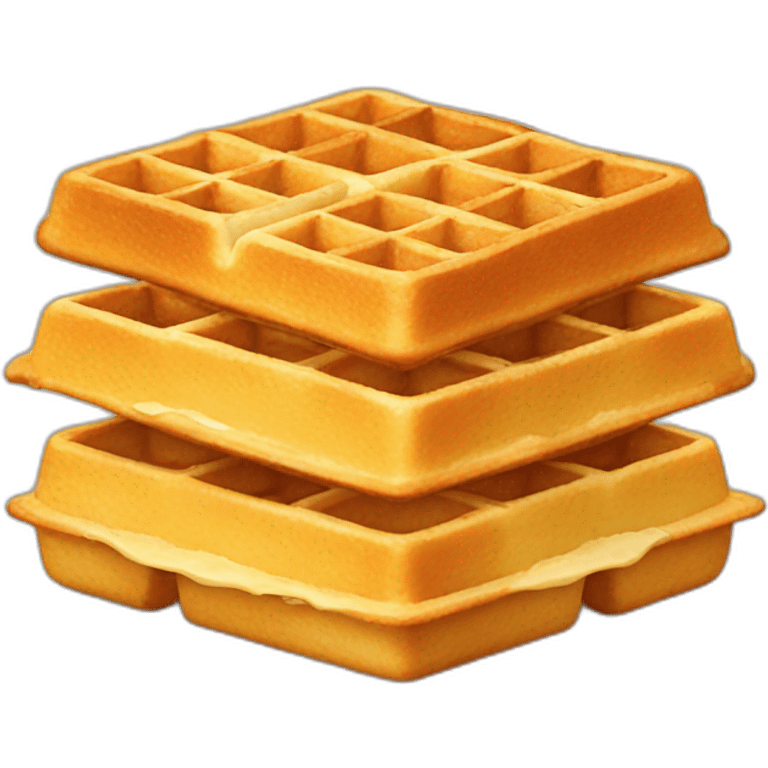 belgian waffle emoji