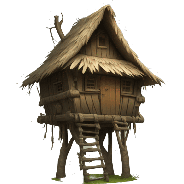 baba yaga’s hut on legs emoji