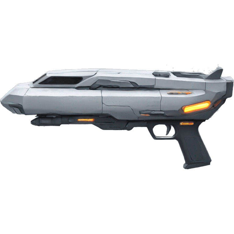 futuristic railgun emoji