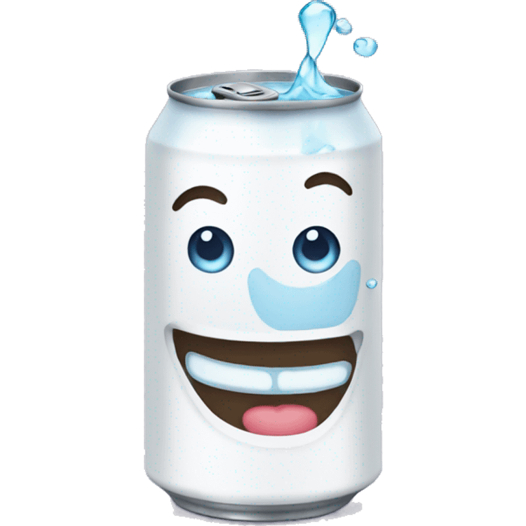 A can of seltzer water emoji