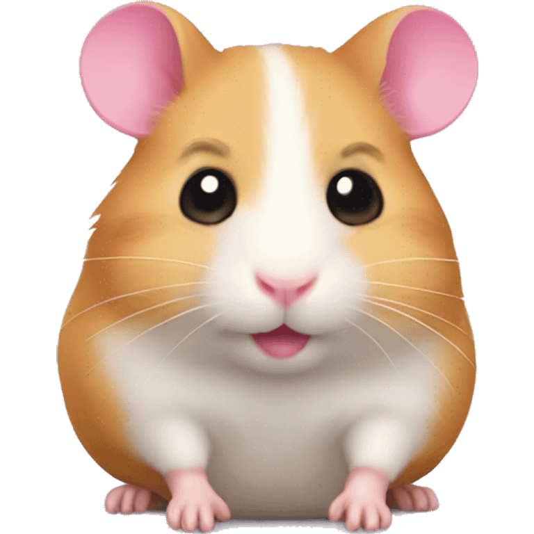 Pink Hamster  emoji