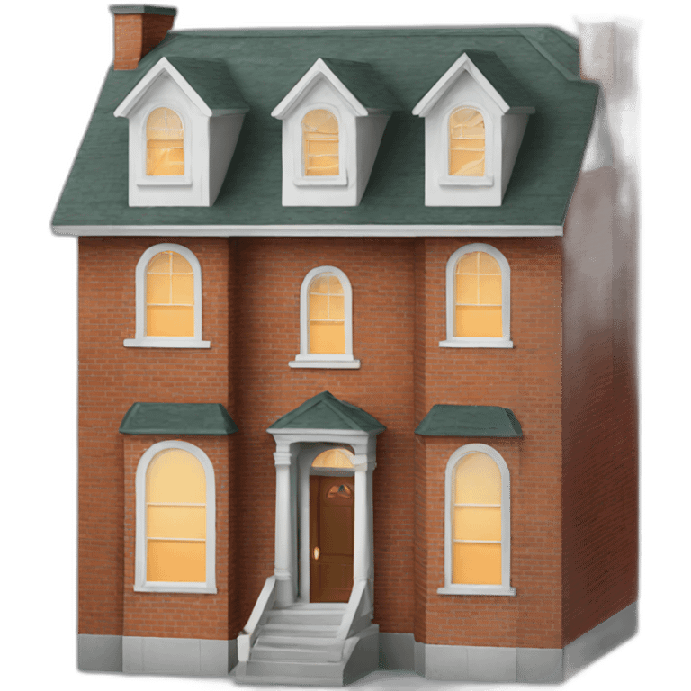 Three-story—detatched-brick-house emoji