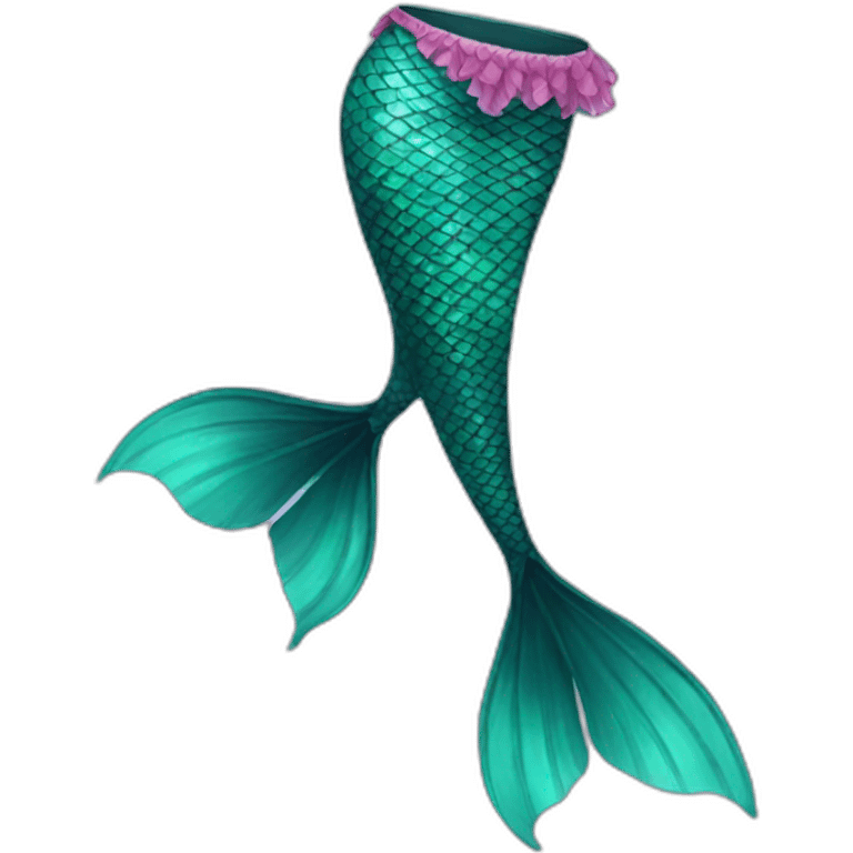 Mermaid tail emoji