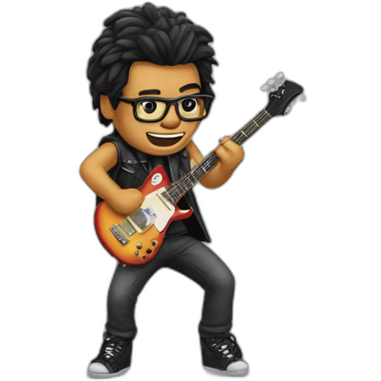 Rocker nerd emoji