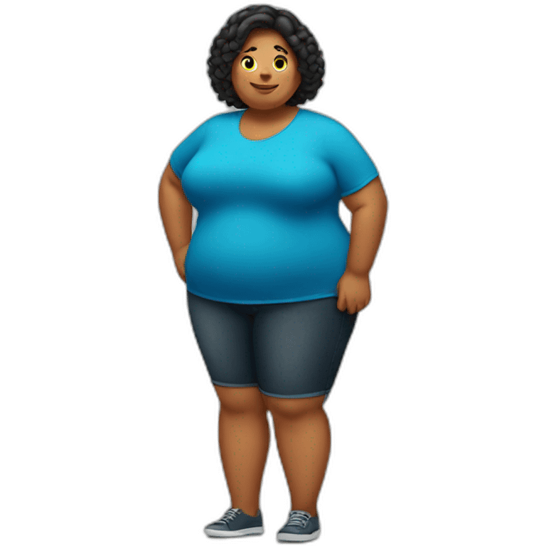 fat women emoji