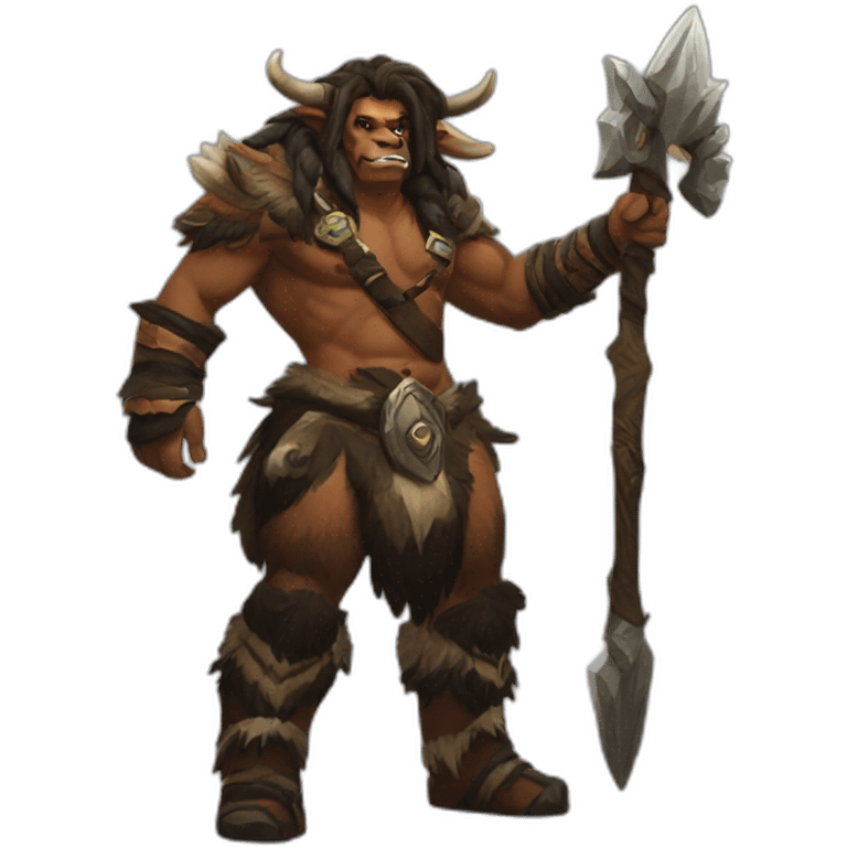 tauren hunter wow style emoji