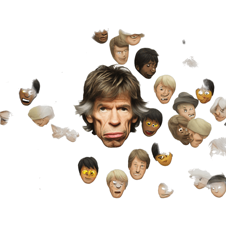 Rolling stones emoji