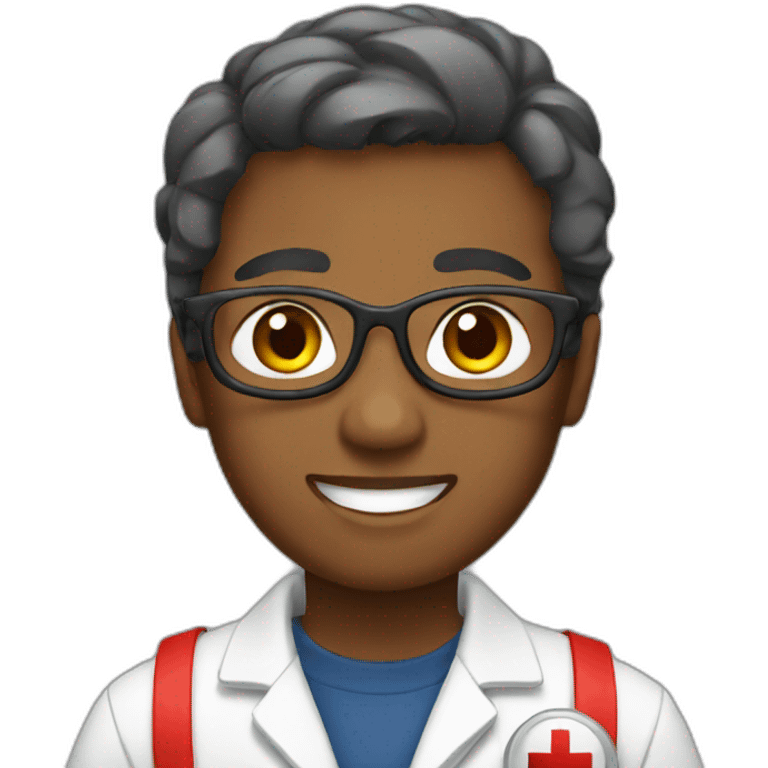 red cross social worker emoji