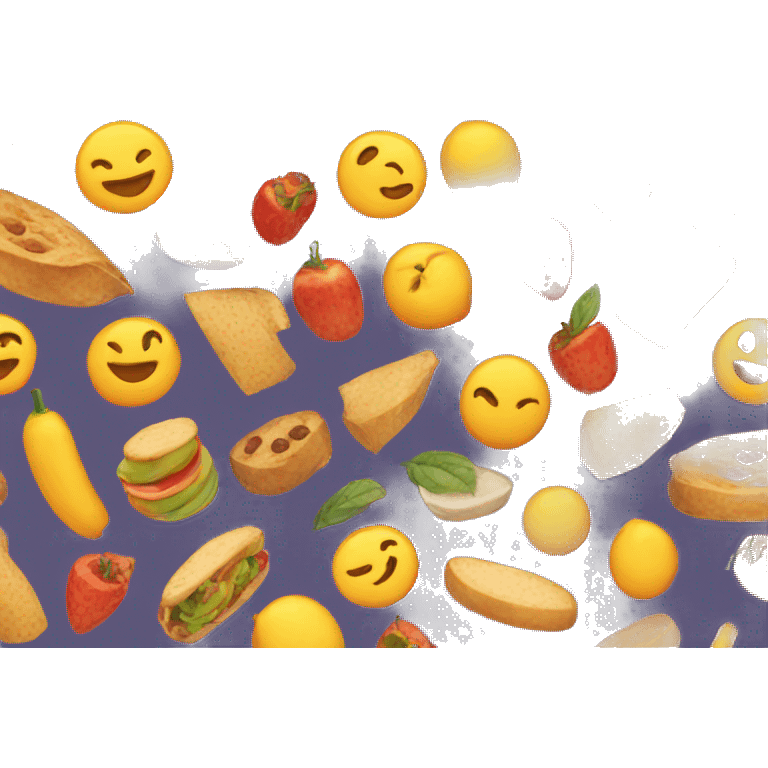 ethnic category foods emoji