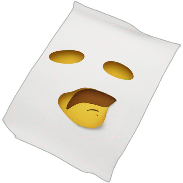 rectangular piece of paper with a woman on it emoji