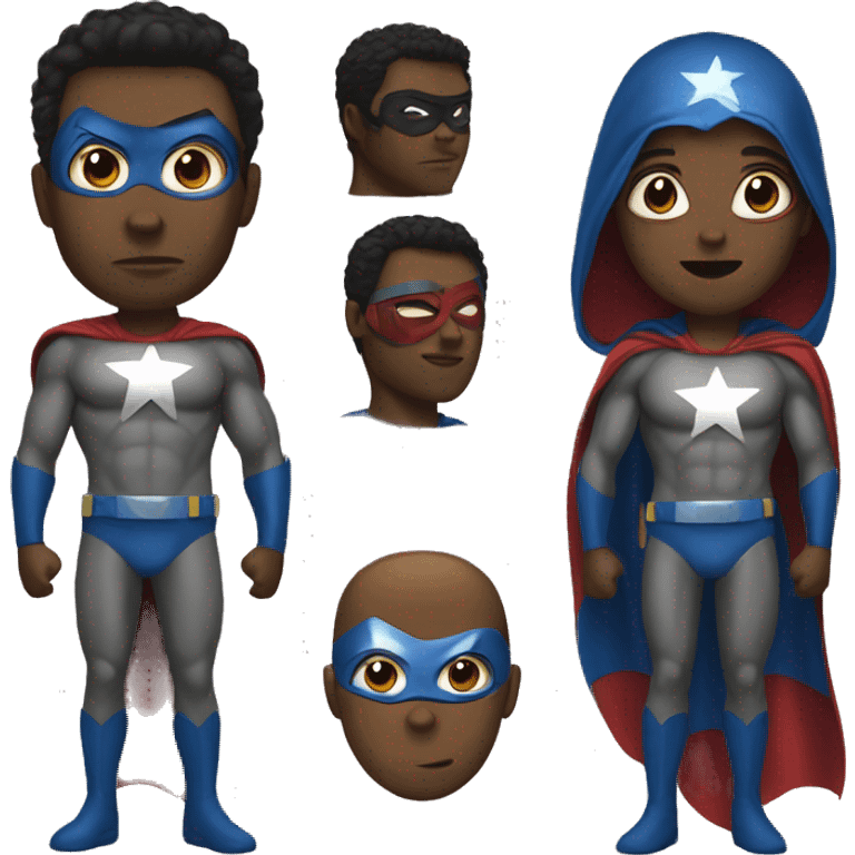 Superhero emoji