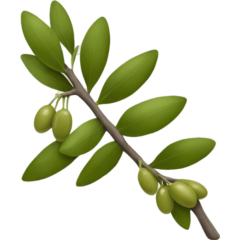 Olive branch emoji