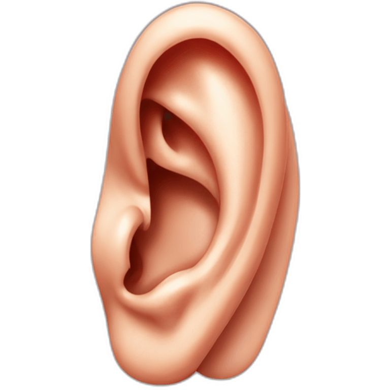 Human ear emoji