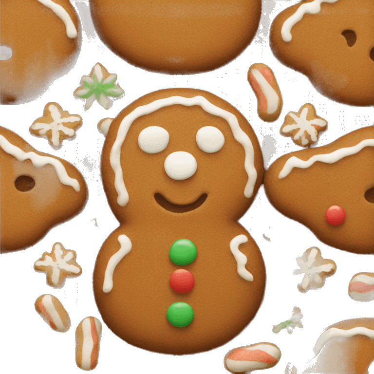 Gingerbread emoji