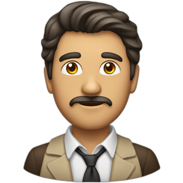 Hombre amante del senderismo emoji