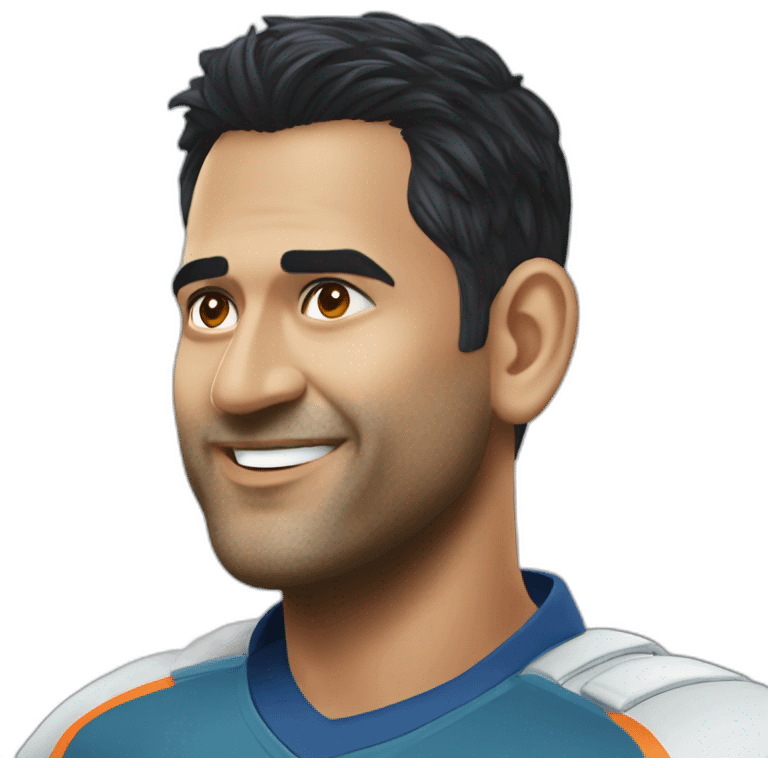 M.S dhoni emoji