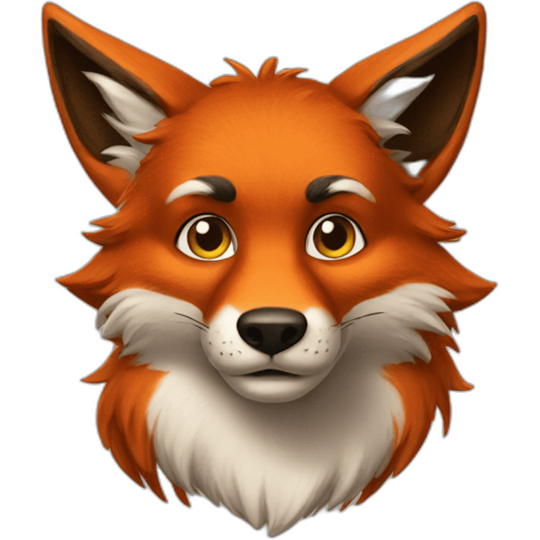 Foxy the pirate fox emoji