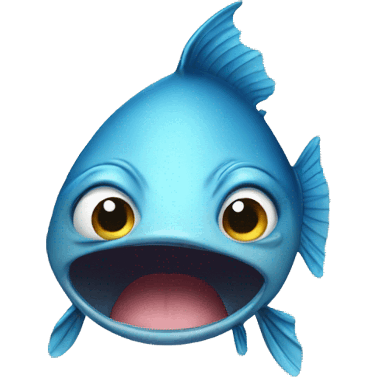 fish crying emoji