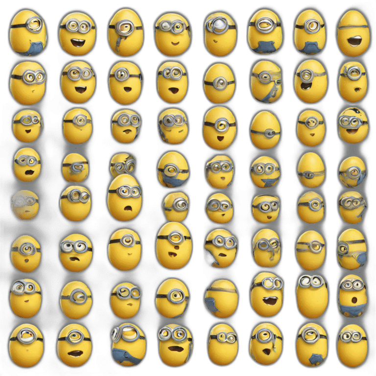 minion egg hatching emoji