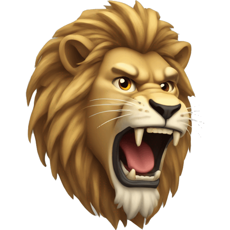 angry-lion" emoji