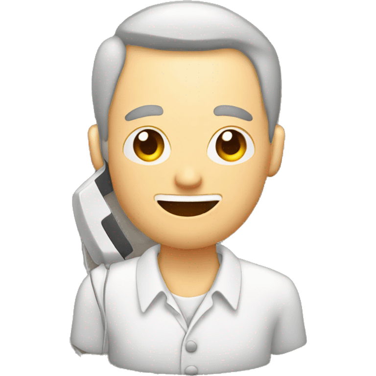 erldery man on phone emoji