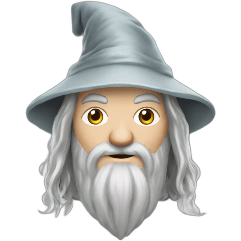 Tolkien's Gandalf the Wizard from The Hobbit emoji