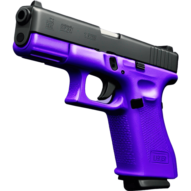 Purple Glock 19 emoji