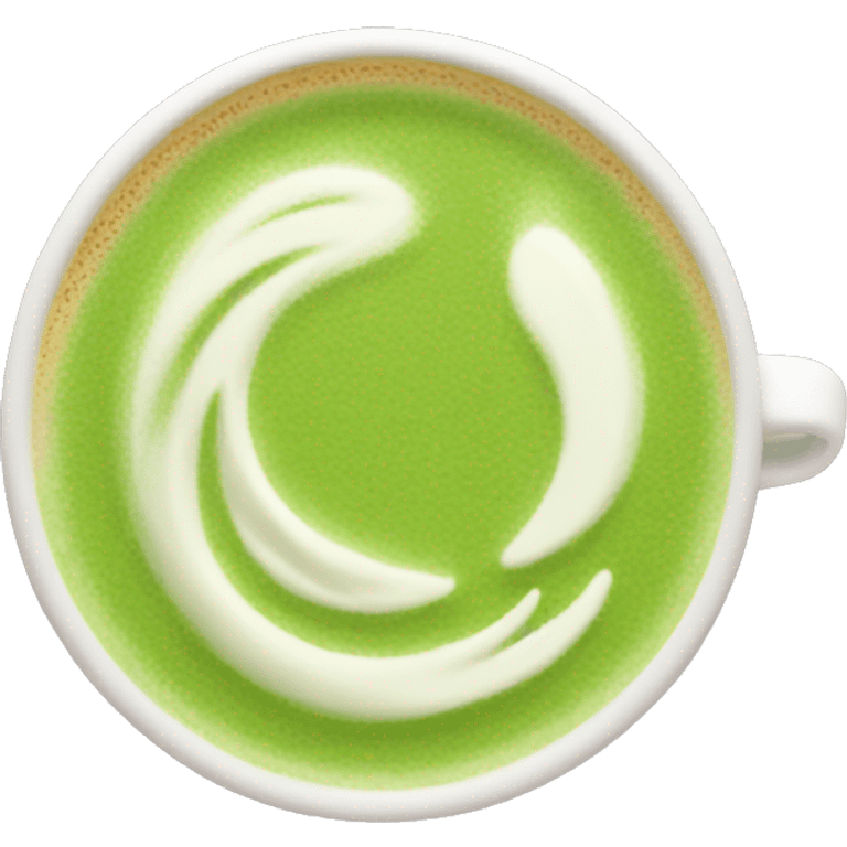 matcha latte aesthetic  emoji