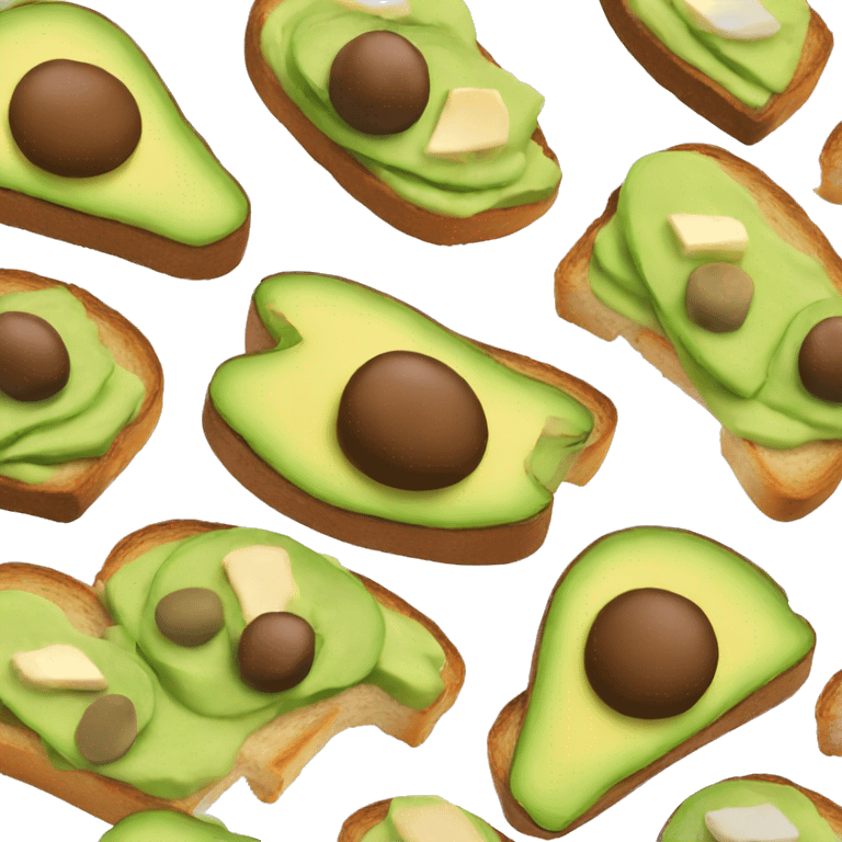 Avocado toast  emoji