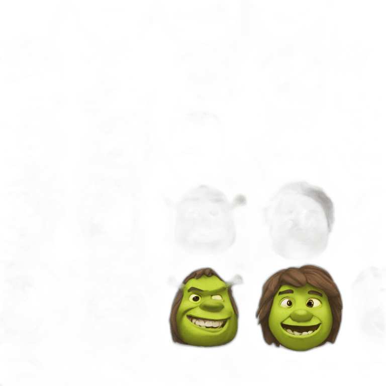 Shrek anniversaire emoji