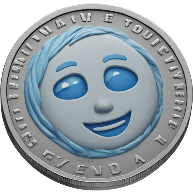 us DOLLAR BLUE COIN emoji