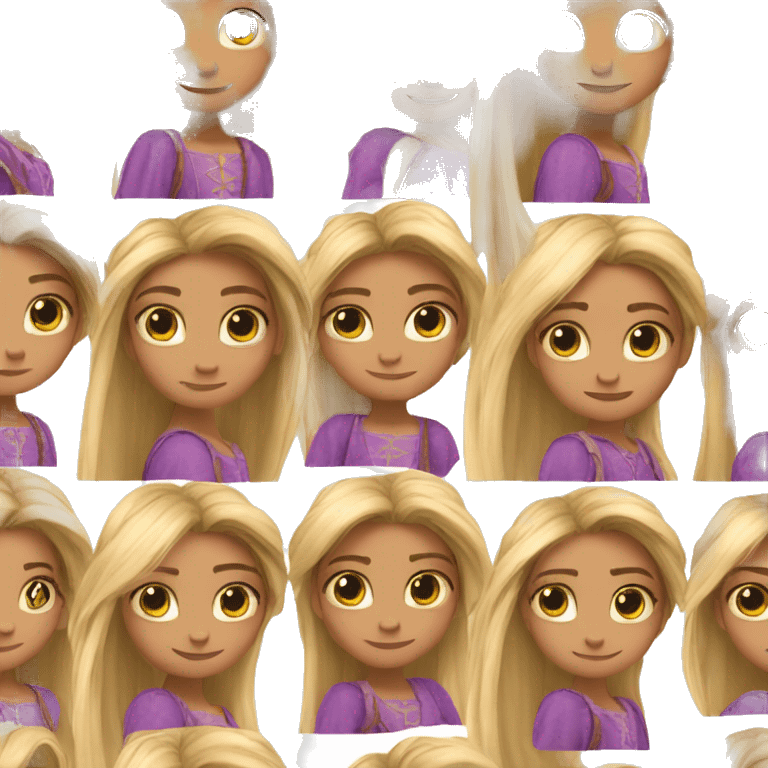 rapunzel emoji