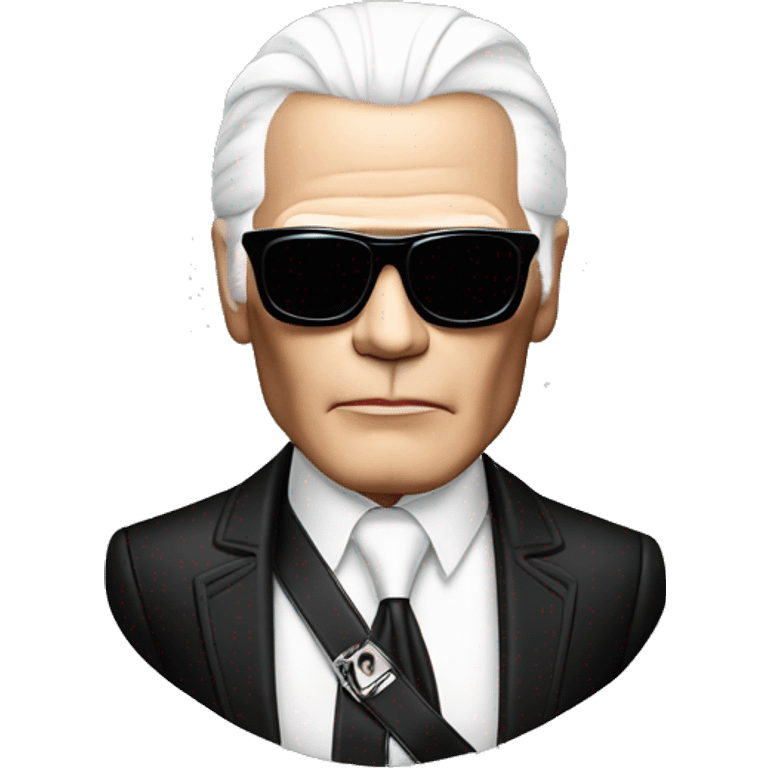 Karl Lagerfeld emoji