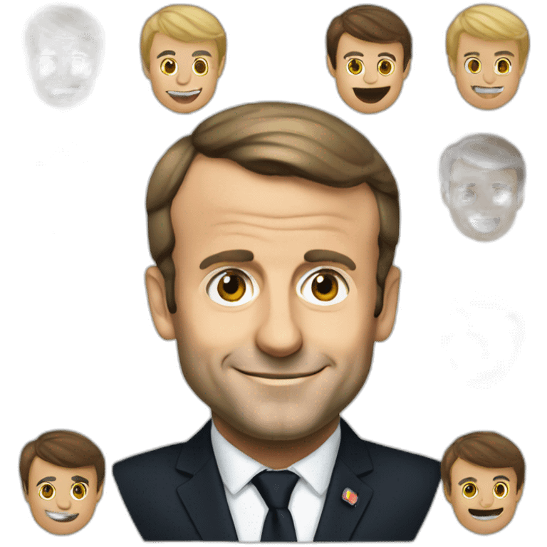 Emmanuel Macron  emoji