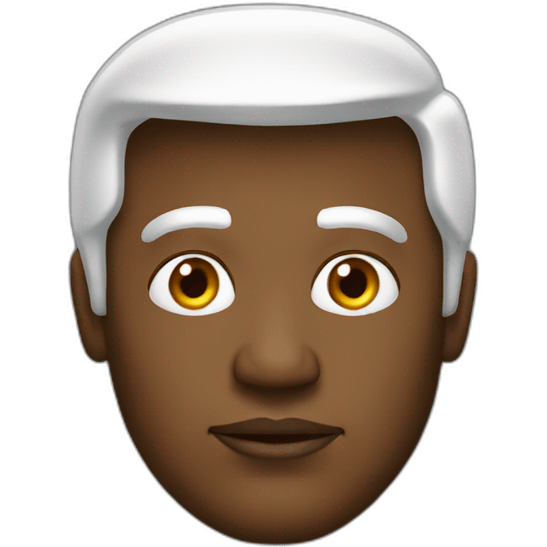 black Donald trump emoji