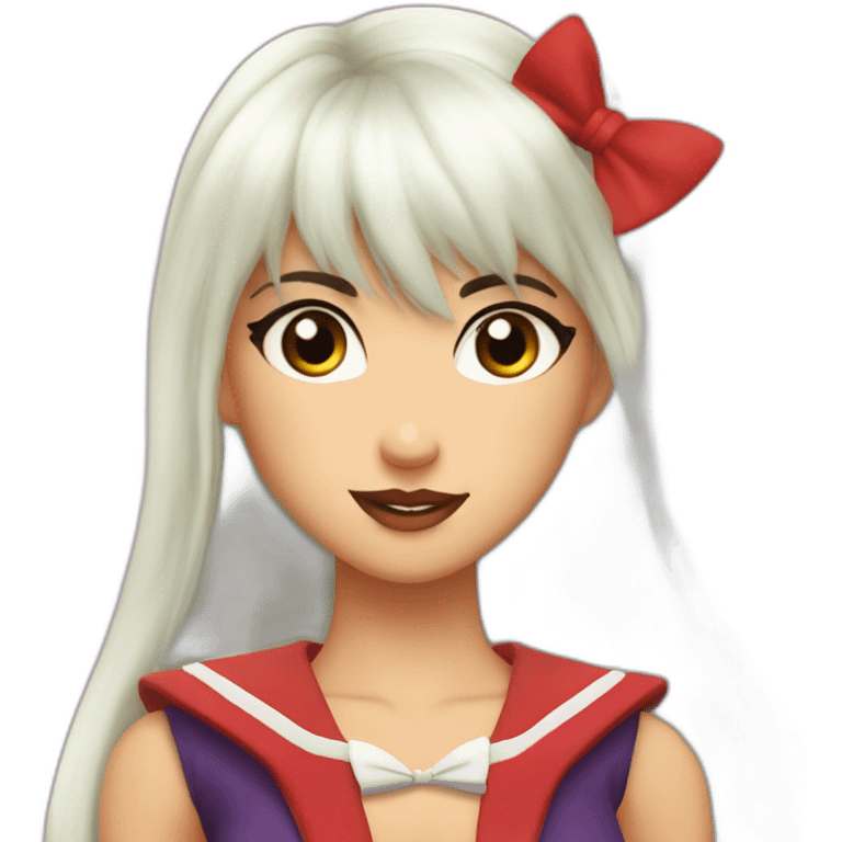 Stella from Winx Club as Sailor Mars emoji