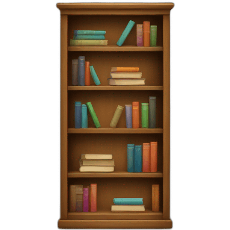 bookshelf emoji