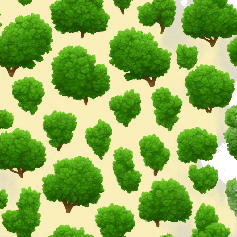 bushes emoji