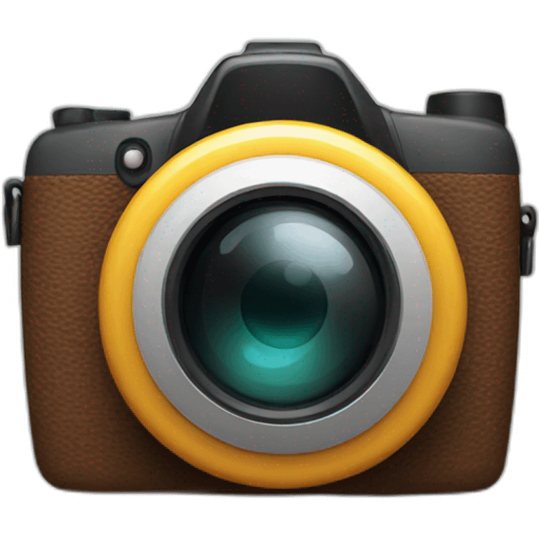 camera with flash emoji